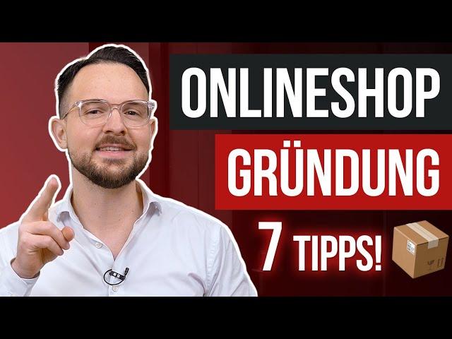 Do these 7 things BEFORE you start an online shop!