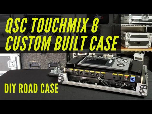 Pro X Case Customized For QSC Touchmix 8