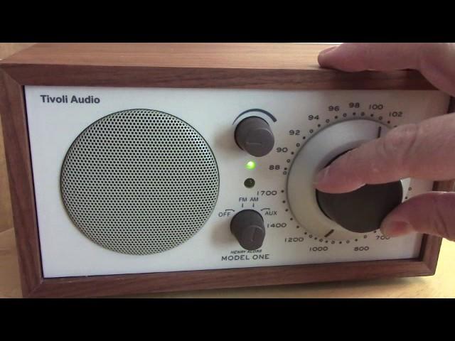 Tivoli Model One AM FM table radio.