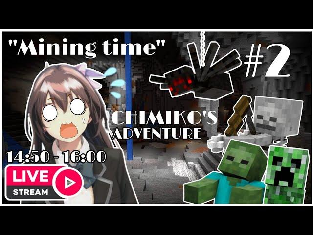 Chimiko's Adventure (A Deep and Huge Cave hide abundant jewelry) #2 - Minecraft