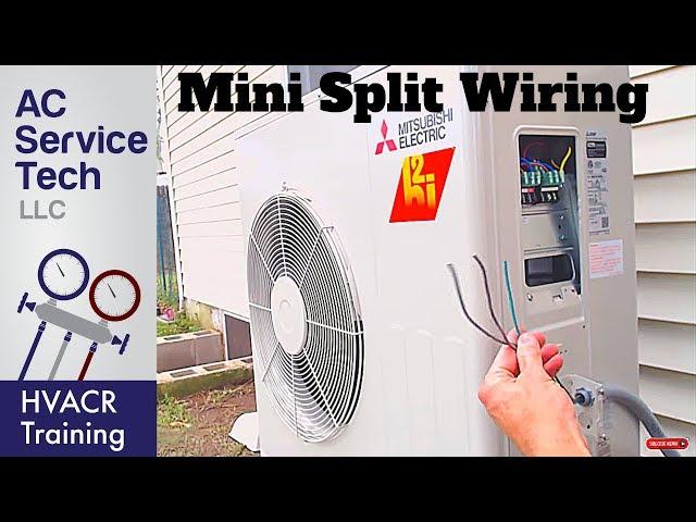 Wiring a Mini Split System, Step by Step!