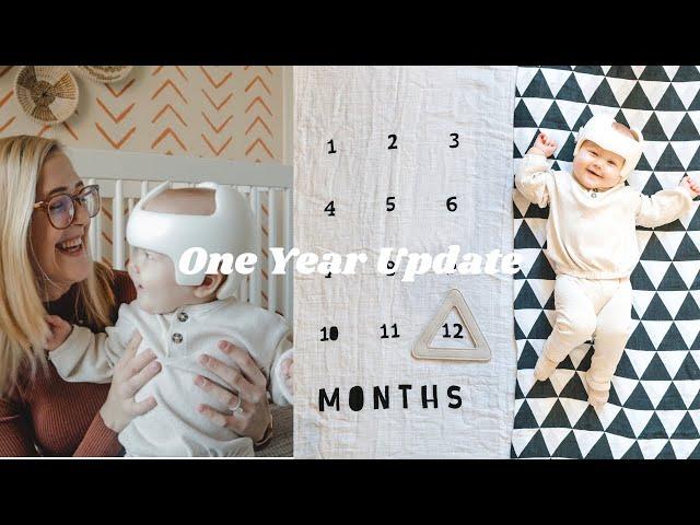 ONE YEAR BABY UPDATE | First Time Mom of a One Year Old