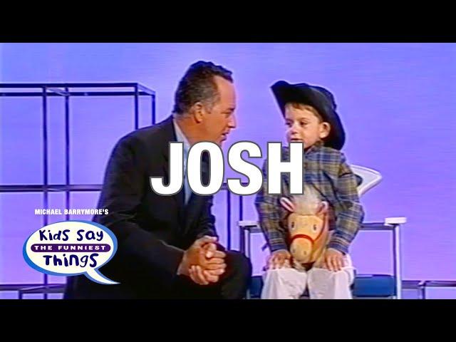 FULL INTERVIEW Josh - Kids Say the Funniest Things - Michael Barrymore