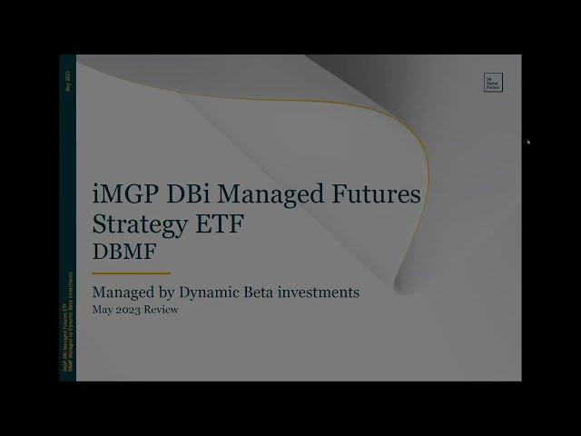 iMGP DBi Managed Futures Strategy ETF Update with Andrew Beer | June 2023