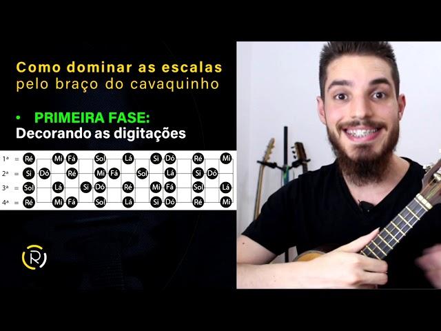 Como dominar as escalas pelo braço do cavaquinho | Projeto Cavaquinista Produtivo #052