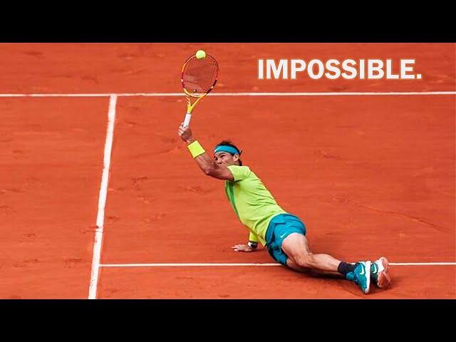 Rafael Nadal ● 20 Shots That if they Werent Filmed NOBODY would believe them