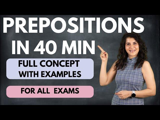 Prepositions In English Grammar With Examples | Use of Prepositions| English Grammar Lesson|ChetChat