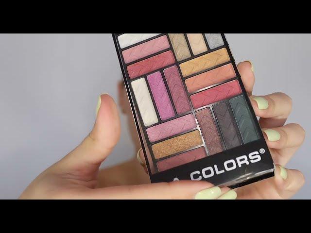 LA COLORS -   18 EYESHADOW PALETTE