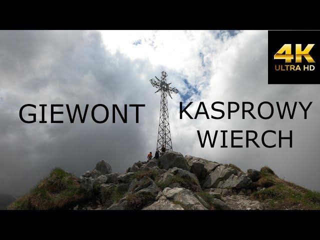 Giewont i Kasprowy Wierch od Hali Kondratowej (cała trasa)