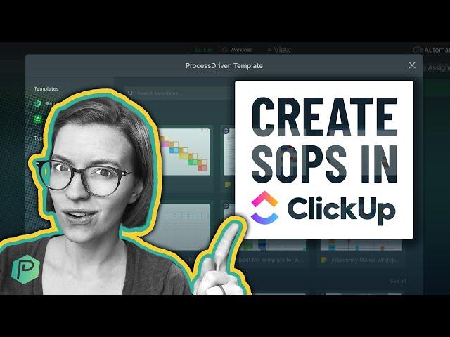 6 Ways to Create SOPs & Template Tasks | Advanced ClickUp Tutorial