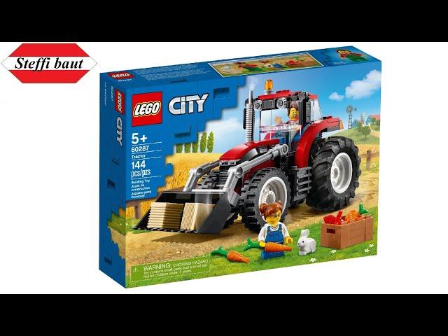 LEGO City 60287 Tractor unboxing & build