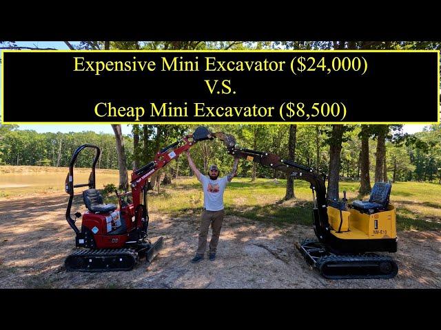 Cheap Mini Excavator VS Expensive Mini Excavator