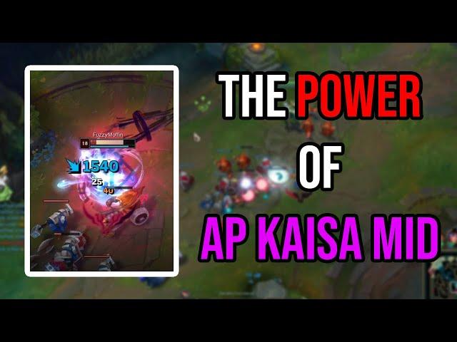 AP KAISA MID Is just sooo OP in 14.9 | Kai'sa Gameplay