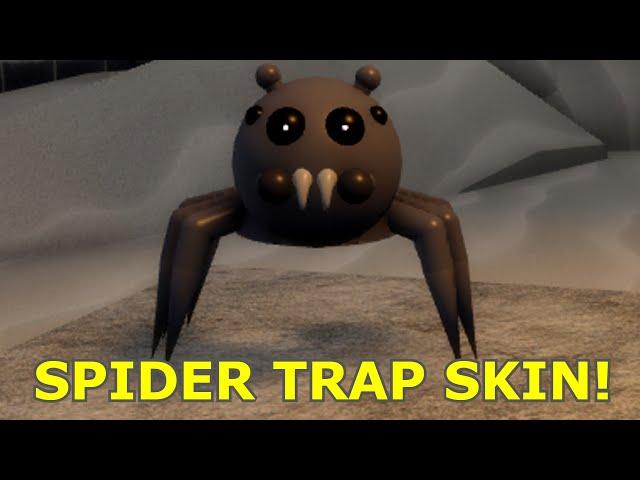 How to get SPIDER TRAP BADGE MORPH/SKIN in ACCURATE PIGGY RP: THE RETURN! - Roblox