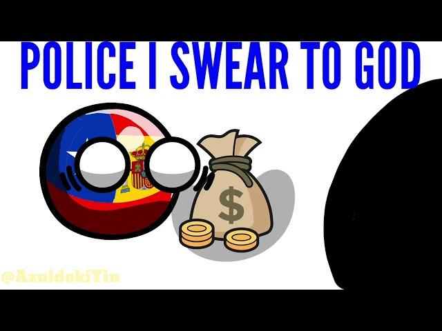 POLICE I SWEAR TO GOD MEME #memes #antigacha #2024 #humor #countryballs