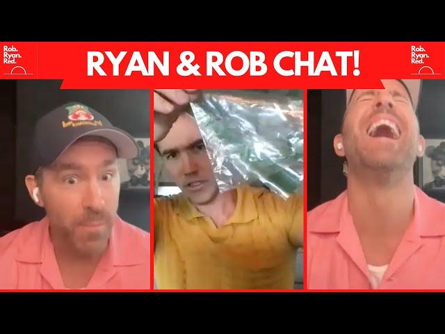 EXCLUSIVE: Ryan Reynolds and Rob McElhenney talk Wrexham mementos and bold stadium plans