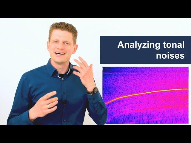 Advanced acoustic analysis - Tonality | Comparison on different test objects