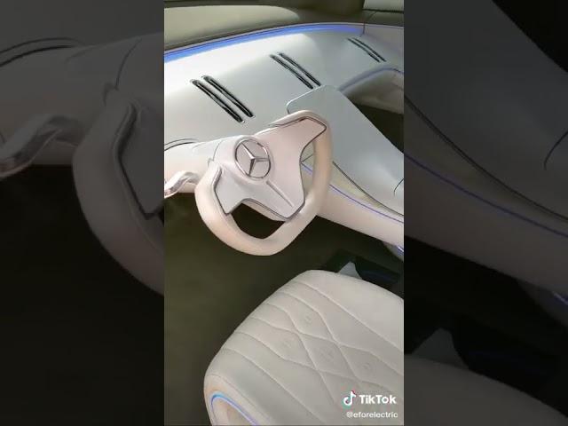 There no eating inside the car with an interior like this