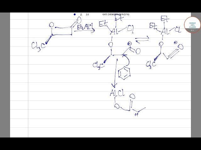 GATE CHEMISTRY 2019 Question Solved in details with doubt solving at Sourav Sir Classes