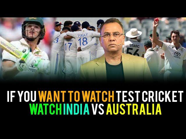 If you want to watch Test cricket | watch India Vs Australia | Basit Ali