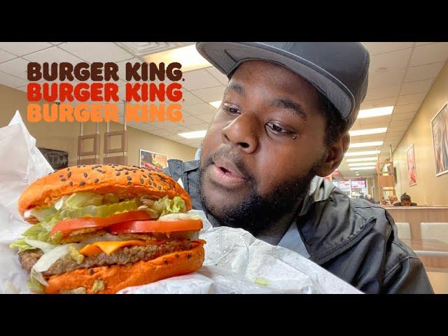 NYC Food Vlog | Burger King Ghost Pepper Whopper