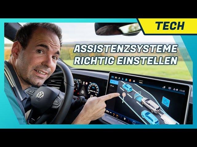 VW Assistenten richtig einstellen: Alle Systeme erklärt | ACC vs. Travel Assist | Lane Assist