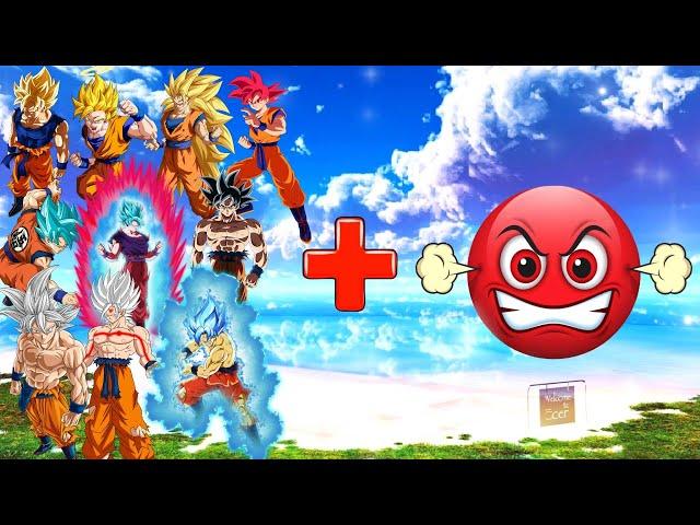 Goku All Forms in Angry Rage_Mode