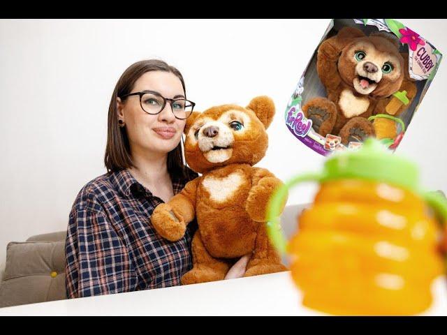 Обзор интерактивной мягкой игрушки RurReal Friends "Русский Мишка" от Hasbro (E4591121)