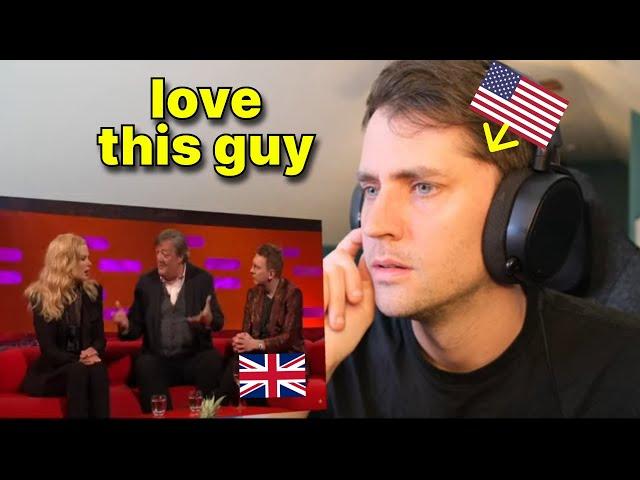 American reacts to Stephen Fry’s Intelligence