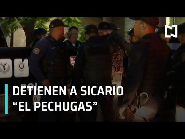 Narcotráfico CDMX; capturan a sicario "El Pechugas" - Las Noticias