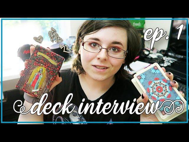 Santa Muerte Tarot (Book of the Dead) // Interview With The Tarot Deck // EP 1