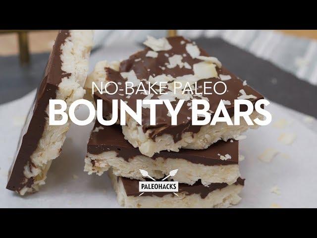 No-Bake Paleo Bounty Bars