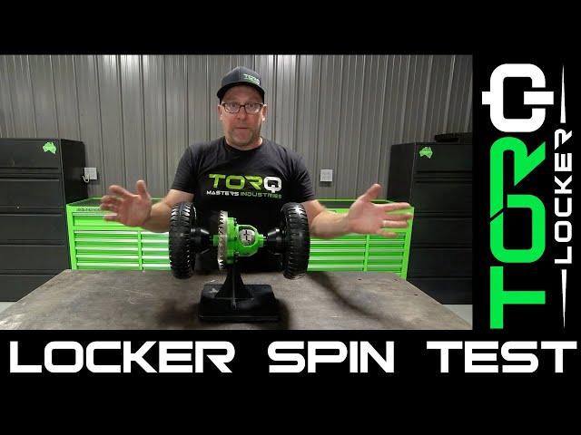 Locker Wheel Spin Test Tech Video