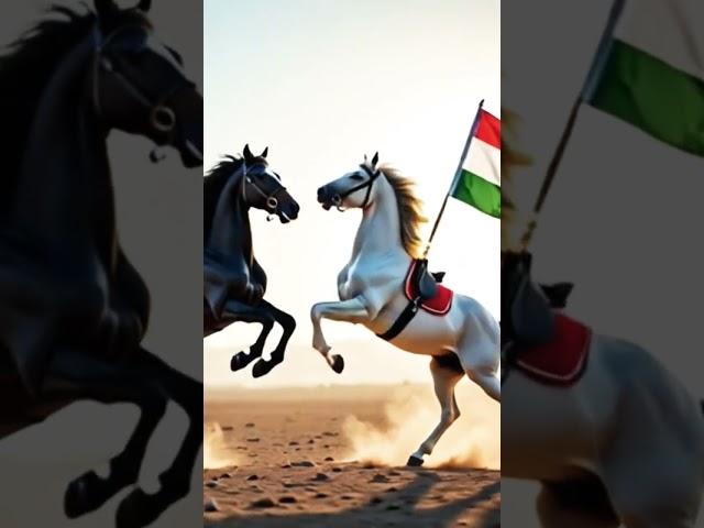 Iran  vs Israel  #war #horses #4u #ai @HU Labs
