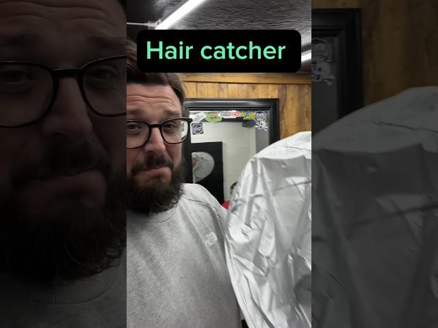 BARBER GADGETS - Hair catcher neck thing  #barber #fouryou #rusty_blades_youtube_barber