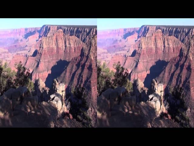 Grand Canyon - Sony Dev-30 - 3d video YT3D