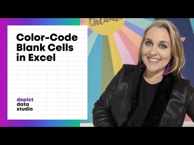 How to Use Conditional Formatting to Automatically Color-Code Your Blank Cells in Excel