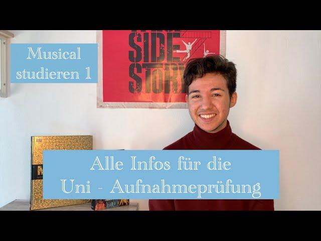 Musical studieren - Was braucht man für die Bewerbung