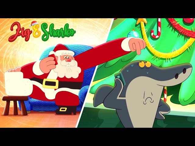 Zig & Sharko 4 | Sharko saves Christmas (Special compilation) BEST CARTOON COLLECTION | New Episodes