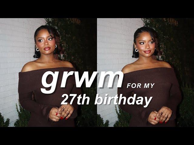 Birthday GRWM: DIY lashes, skin/body care + life advice