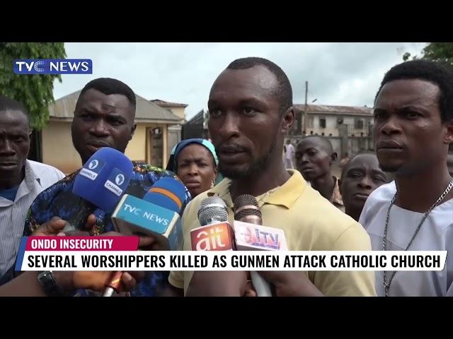 (WATCH) Several Worshippers Murdered As Gunmen Attack Catholic Church