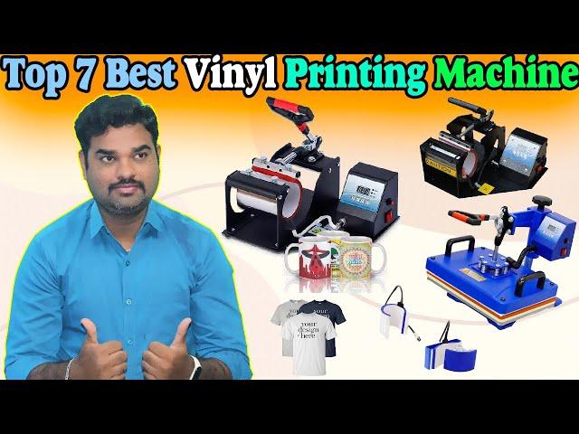  Top 7 Best Vinyl Printing Machine In India 2024 With Price |Heat Press Machine Review & Comparison