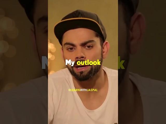 Virat kohli's advice for the Youth 