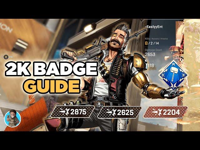 Apex 2K BADGE TIPS! How To Get 2K Damage Games + Gameplay Breakdown