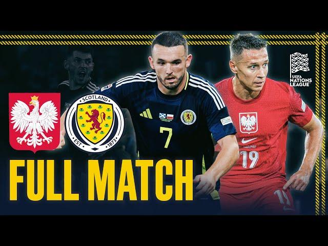 FULL MATCH | Poland 1-2 Scotland  | 2024 UEFA Nations League | Scotland National Team