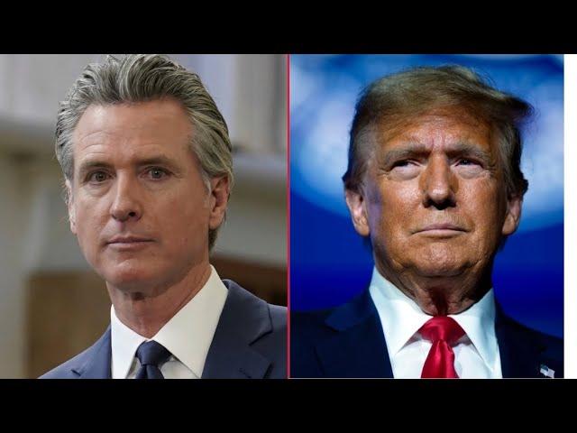 Trump blames Newsom for wildfires over water management, protecting fish over people