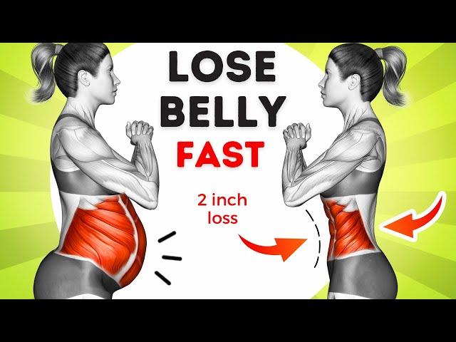 The Best Flat Belly Exercises To Burn Belly Fat 30-Min Workout : LOSE 2 Inches Off Waist In 7 Days