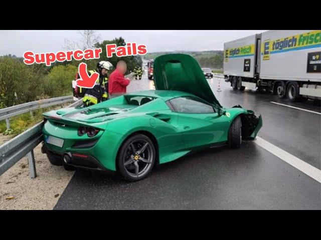 Supercar Fails and Crashes 2024