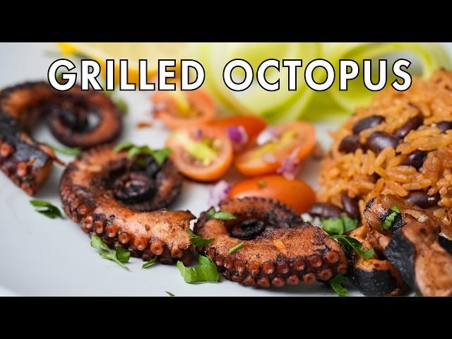 Best Grilled Octopus Recipe | Tender and Smoky Grilled Octopus