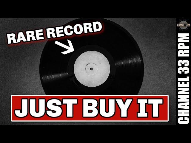 My 7 rules for record collecting